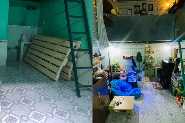 Thuê căn phòng trọ cũ, 9x Sài Gòn gây bất ngờ với màn lột xác ngoạn mục - 2 Thuê căn phòng trọ cũ, 9x Sài Gòn gây bất ngờ với màn lột xác ngoạn mục - 2