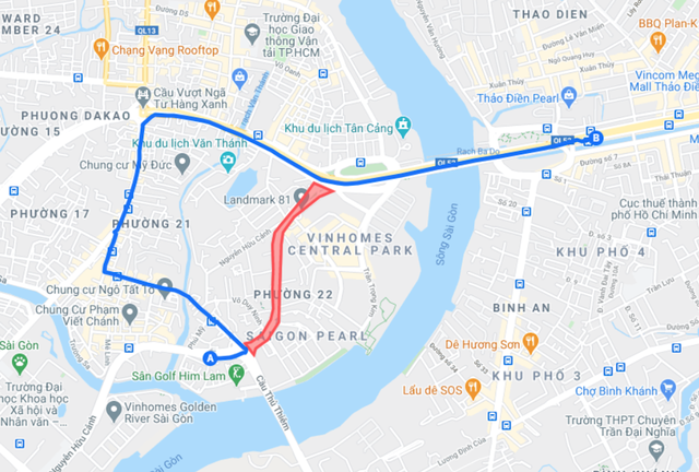 Cấm xe nhiều tuyến đường trung tâm Sài Gòn ngày cuối năm - 6 Cấm xe nhiều tuyến đường trung tâm Sài Gòn ngày cuối năm - 6