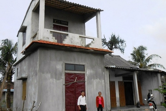 Quảng Bình: 134 hộ nghèo được hỗ trợ xây nhà chống bão, lũ - 1 Quảng Bình: 134 hộ nghèo được hỗ trợ xây nhà chống bão, lũ - 1