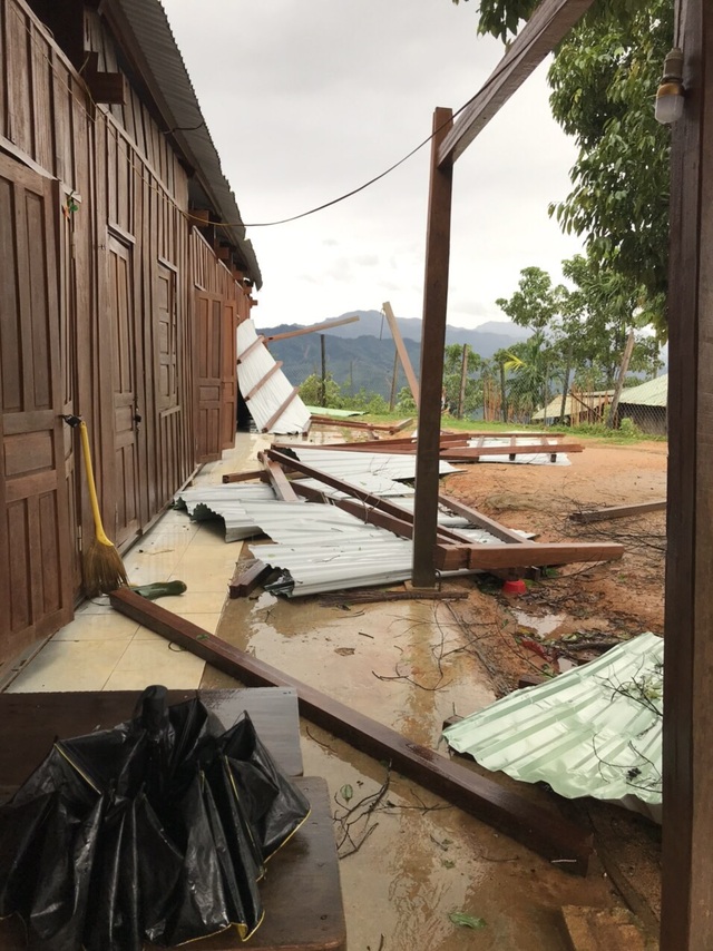 Bão giật tung mái trường, thầy trò Lấp Loa mơ lớp học kiên cố - 8 Bão giật tung mái trường, thầy trò Lấp Loa mơ lớp học kiên cố - 8