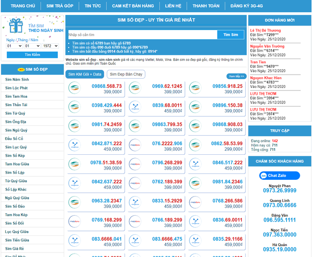 Sim Đẹp Online - Hệ thống kho sim số đẹp Viettel giá siêu rẻ - 2 Sim Đẹp Online - Hệ thống kho sim số đẹp Viettel giá siêu rẻ - 2