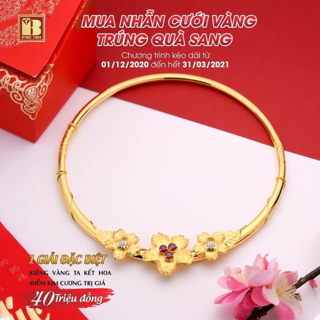 Mua nhẫn cưới vàng trúng quà sang đợt 2 tại Bảo Tín Minh Châu - 2 Mua nhẫn cưới vàng trúng quà sang đợt 2 tại Bảo Tín Minh Châu - 2