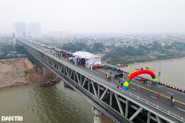 Thông xe cầu Thăng Long, kết nối xuyên suốt đường trên cao đẹp nhất Hà Nội - 4