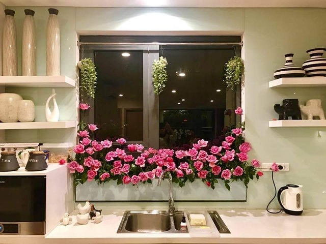 Vườn hoa khổng lồ trên sân thượng của người phụ nữ Hà Nội - 13 Vườn hoa khổng lồ trên sân thượng của người phụ nữ Hà Nội - 13
