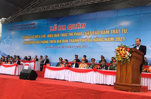Đà Nẵng ra quân đảm bảo an toàn giao thông dịp Tết Tân Sửu - 1 Đà Nẵng ra quân đảm bảo an toàn giao thông dịp Tết Tân Sửu - 1