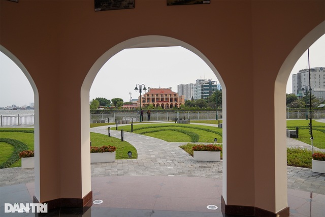 Diện mạo mới của cột cờ Thủ Ngữ trên bến Bạch Đằng - 5 Diện mạo mới của cột cờ Thủ Ngữ trên bến Bạch Đằng - 5