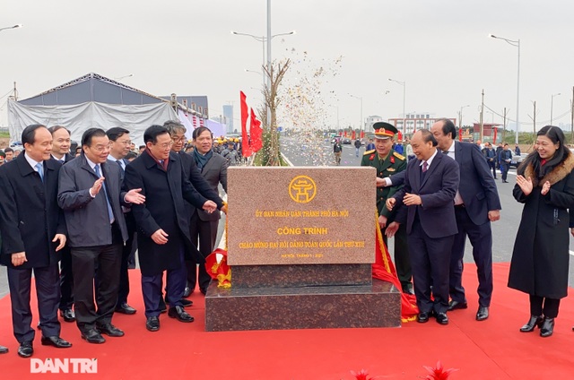 Thông xe nút giao 400 tỷ đồng nối cao tốc Hà Nội - Hải Phòng với Vành đai 3 - 1