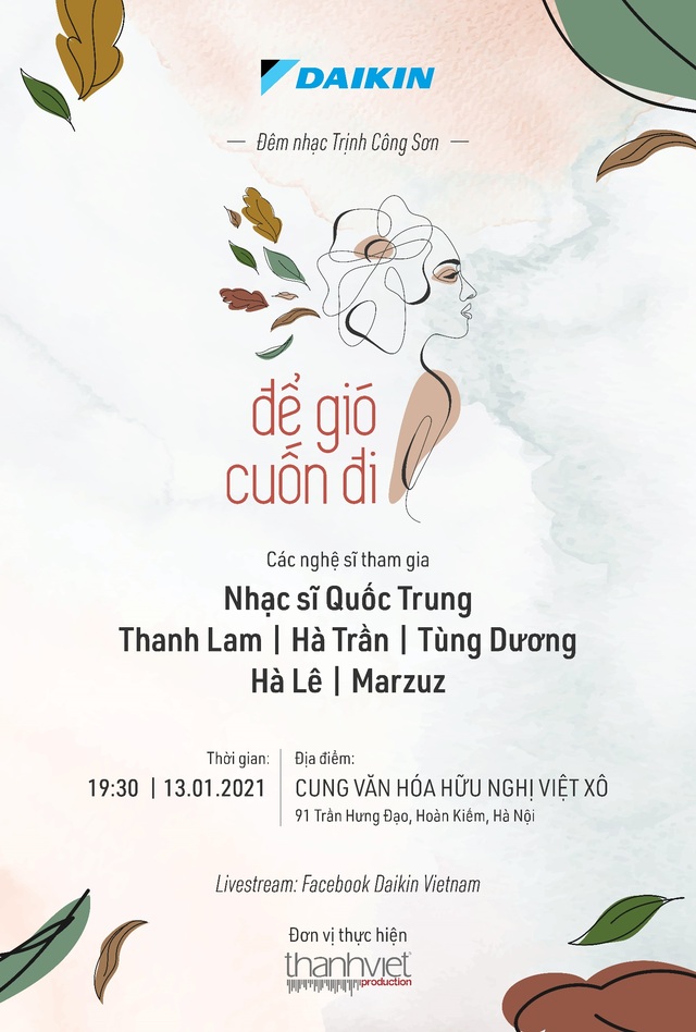 Daikin Việt Nam kỷ niệm 25 năm phát triển với đêm nhạc Để gió cuốn đi - 1