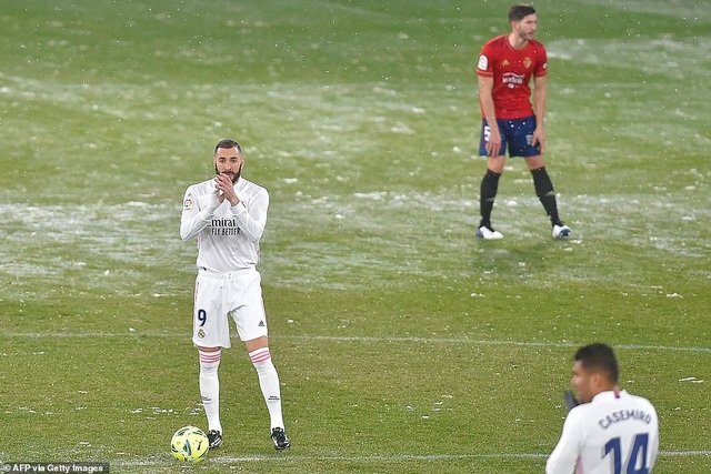 Hòa thất vọng, Real Madrid có nguy cơ bị Atletico bỏ xa - 1