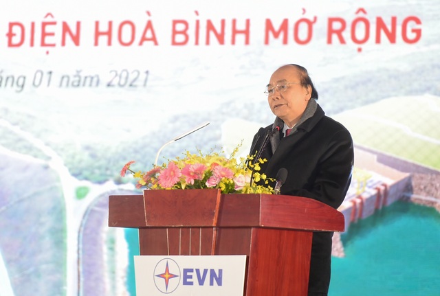 Thủ tướng phát lệnh khởi công dự án nhà máy thủy điện Hòa Bình mở rộng - 3