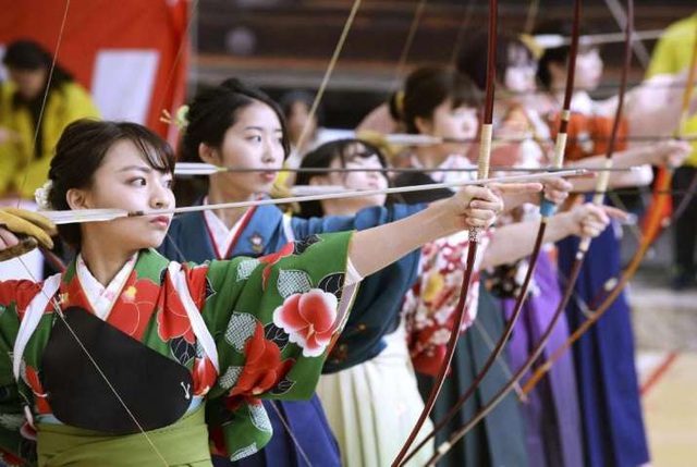 Cuộc thi bắn cung có lịch sử 400 năm tại Kyoto - 1 Cuộc thi bắn cung có lịch sử 400 năm tại Kyoto - 1