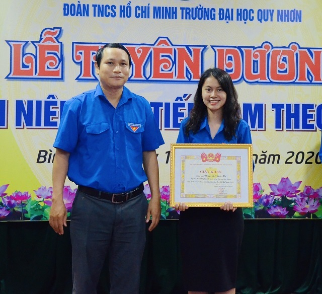 Chuyện về cô sinh viên đất võ Bình Định đoạt giải Sao Tháng giêng  - 3