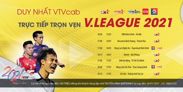 Xem trực tiếp trọn vẹn V.League 2021 trên VTVcab - 2 Xem trực tiếp trọn vẹn V.League 2021 trên VTVcab - 2