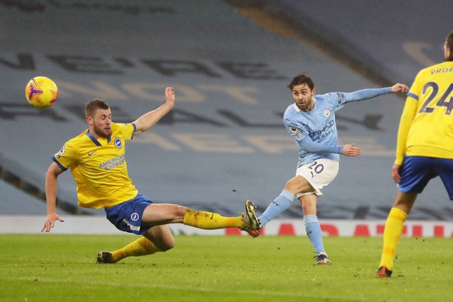 Thắng Brighton, Man City thổi lửa vào vị trí của Liverpool - 9 Thắng Brighton, Man City thổi lửa vào vị trí của Liverpool - 9