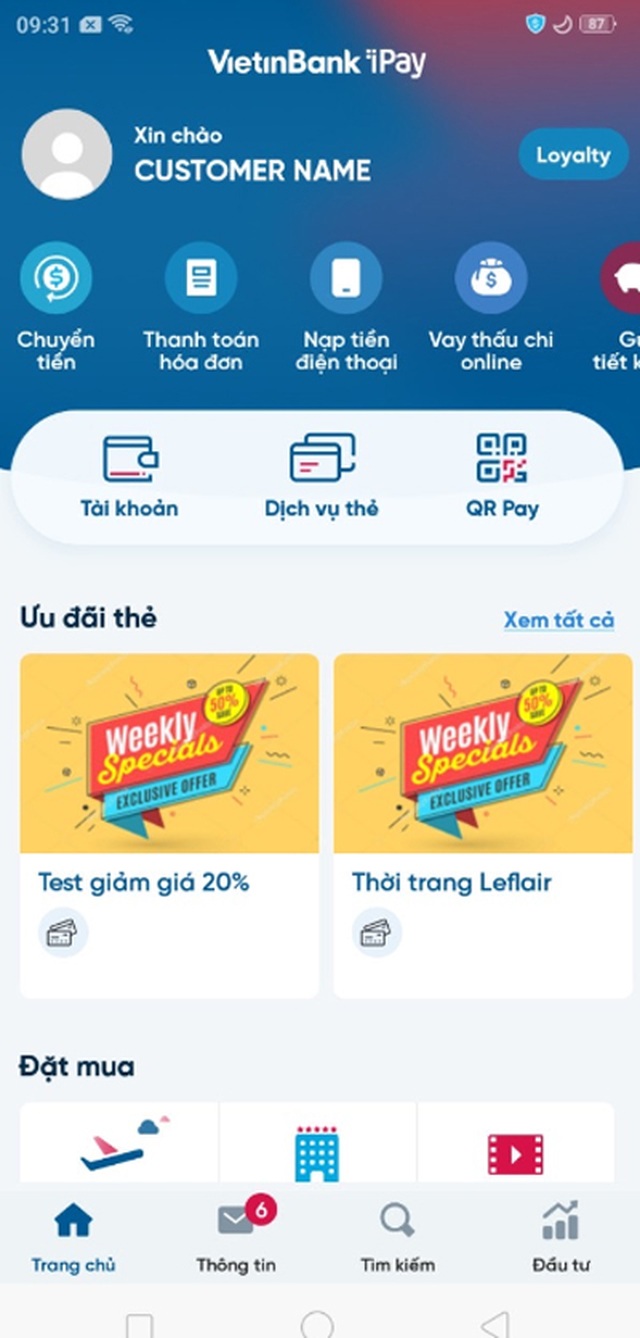 Giảm phí khi đăng ký tài khoản số đẹp trên VietinBank iPay Mobile - 2 Giảm phí khi đăng ký tài khoản số đẹp trên VietinBank iPay Mobile - 2