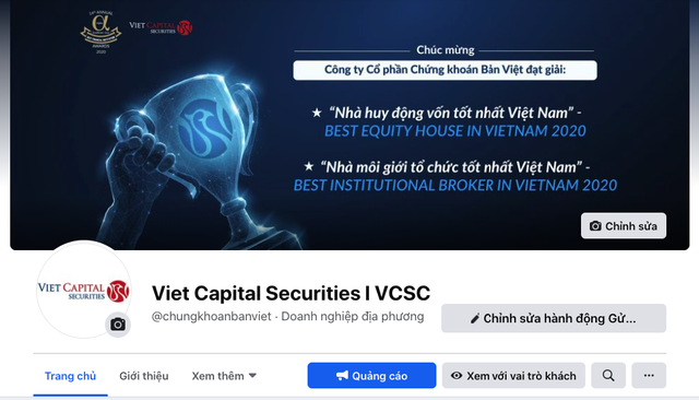 Viet Capital Securities lọt Top 500 doanh nghiệp lớn nhất 2020 - 2