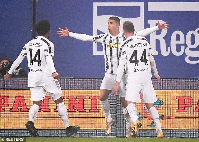 C.Ronaldo ghi bàn xuất sắc nhất lịch sử, Juventus giành Siêu cúp Italia - 2