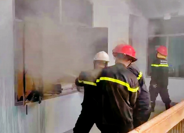 Điều tra vụ cháy tại Phòng Thanh tra Sở TN-MT - 1 Điều tra vụ cháy tại Phòng Thanh tra Sở TN-MT - 1