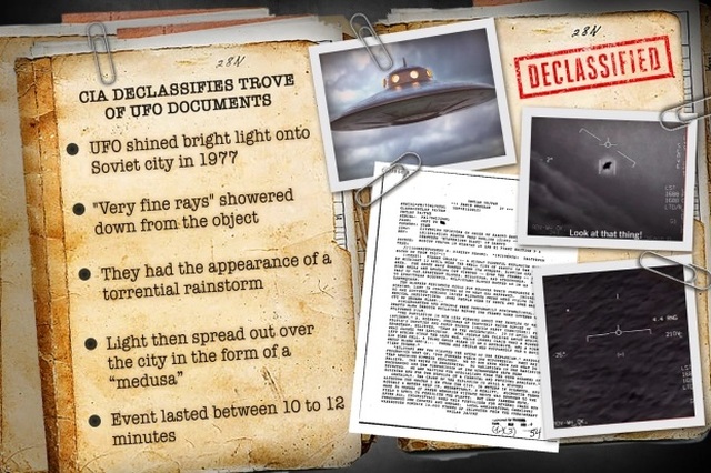 CIA tiết lộ báo cáo về đĩa bay từng viếng thăm Liên Xô cũ vào năm 1977 - 1