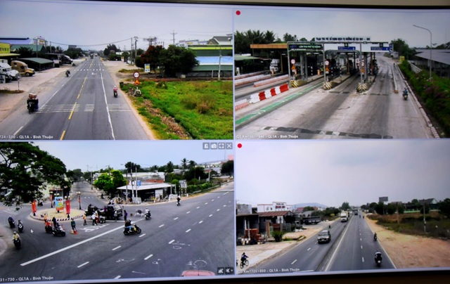 Bình Thuận: Đưa vào hoạt động hệ thống camera giám sát trên quốc lộ 1A - 3 Bình Thuận: Đưa vào hoạt động hệ thống camera giám sát trên quốc lộ 1A - 3