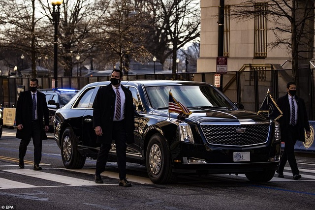 Dàn siêu xe bọc thép hùng hậu nhất lịch sử trong ngày ông Biden nhậm chức - 5 Dàn siêu xe bọc thép hùng hậu nhất lịch sử trong ngày ông Biden nhậm chức - 5
