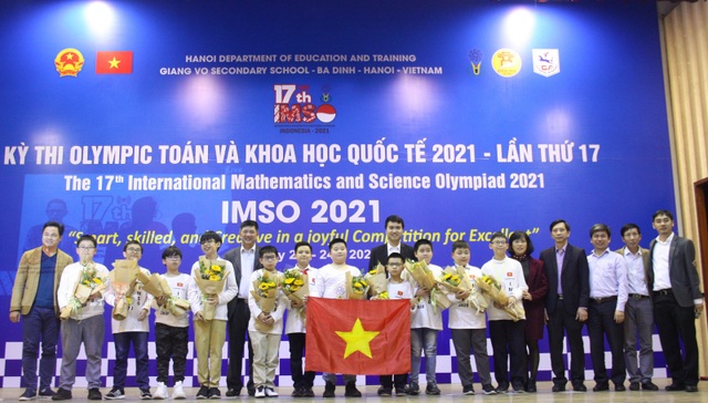 Việt Nam giành 2 Huy chương Vàng Olympic Toán học và Khoa học quốc tế - 2