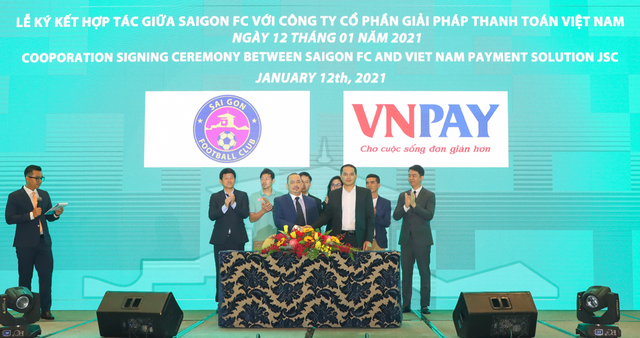 VNPAY hợp tác với Câu lạc bộ bóng đá Sài Gòn (SaiGon FC) triển khai hệ thống bán vé bóng đá trực tuyến - 1