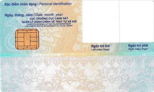 Bộ Công an chính thức quy định mẫu thẻ Căn cước công dân gắn chíp - 2