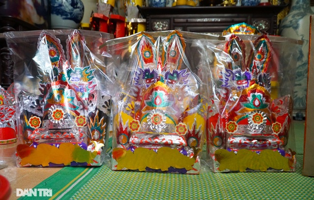 Nơi cả làng chỉ đan rổ rá nay thành thủ phủ của những nghệ nhân làm vàng mã - 5 Nơi cả làng chỉ đan rổ rá nay thành thủ phủ của những nghệ nhân làm vàng mã - 5