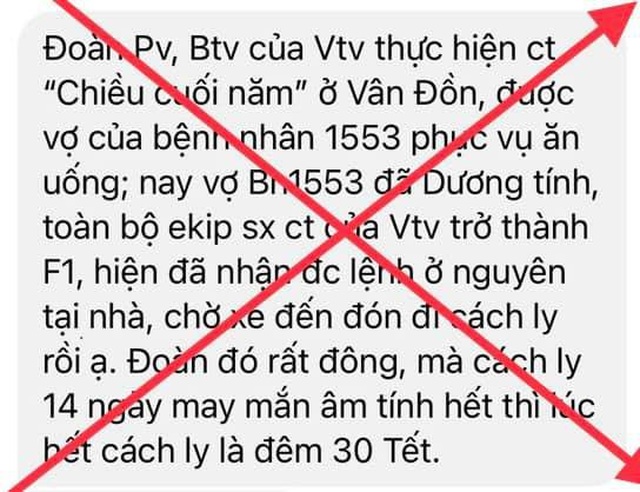 BTV Thu Hà phủ nhận tin ê kíp Chiều cuối năm của VTV trở thành F1 - 4 BTV Thu Hà phủ nhận tin ê kíp Chiều cuối năm của VTV trở thành F1 - 4