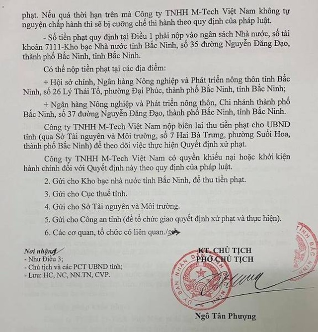 Hãi hùng một doanh nghiệp nước ngoài trắng trợn bức tử môi trường trục lợi - 3 Hãi hùng một doanh nghiệp nước ngoài trắng trợn bức tử môi trường trục lợi - 3