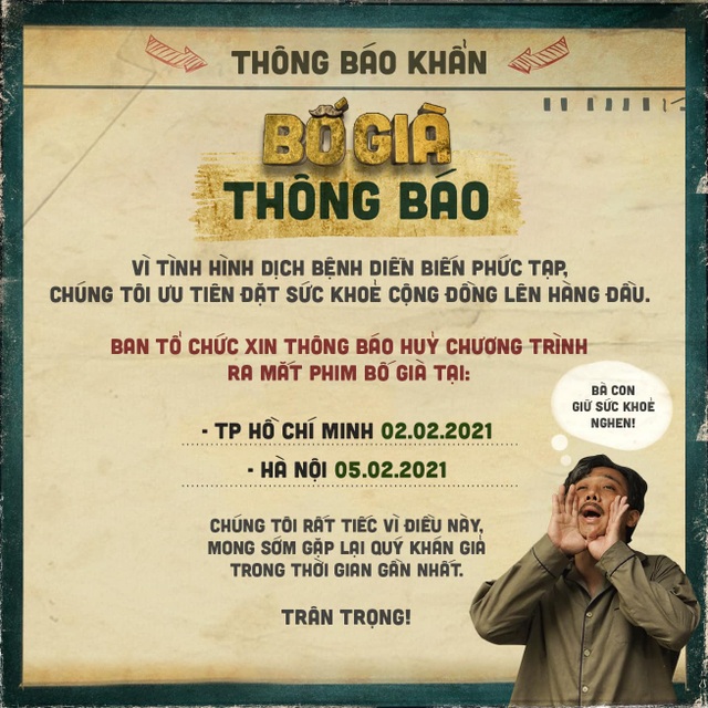 Dịch Covid-19 bùng phát, hàng loạt show, sự kiện bị hủy - 2 Dịch Covid-19 bùng phát, hàng loạt show, sự kiện bị hủy - 2