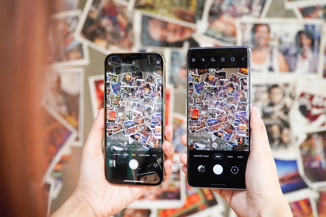 Galaxy S21 Ultra đọ dáng iPhone 12 Pro Max - 7 Galaxy S21 Ultra đọ dáng iPhone 12 Pro Max - 7