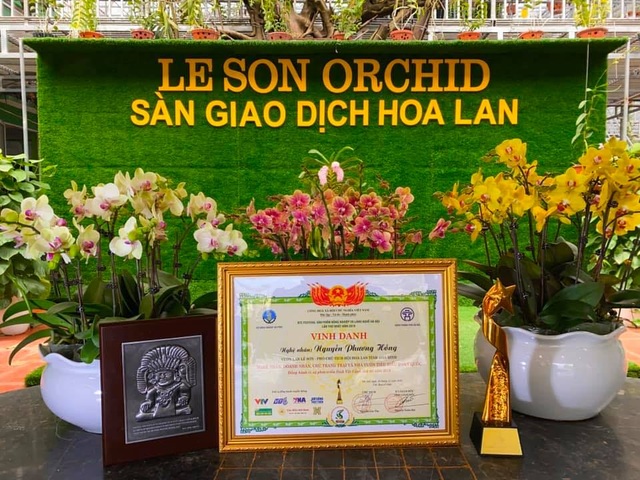 Vườn Lan Lê Sơn được vinh danh nhà vườn tiêu biểu 2020 - 4