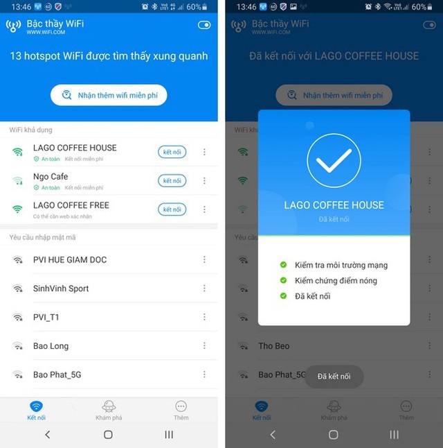 Thủ thuật sử dụng mạng WiFi miễn phí ở bất kỳ đâu nổi bật nhất tuần qua - 1 Thủ thuật sử dụng mạng WiFi miễn phí ở bất kỳ đâu nổi bật nhất tuần qua - 1