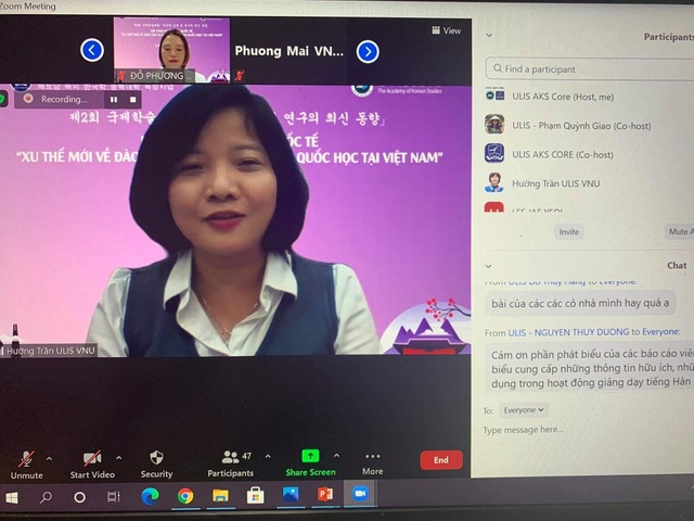 Hội thảo Xu thế mới về đào tạo và nghiên cứu Hàn Quốc học tại Việt Nam - 2 Hội thảo Xu thế mới về đào tạo và nghiên cứu Hàn Quốc học tại Việt Nam - 2