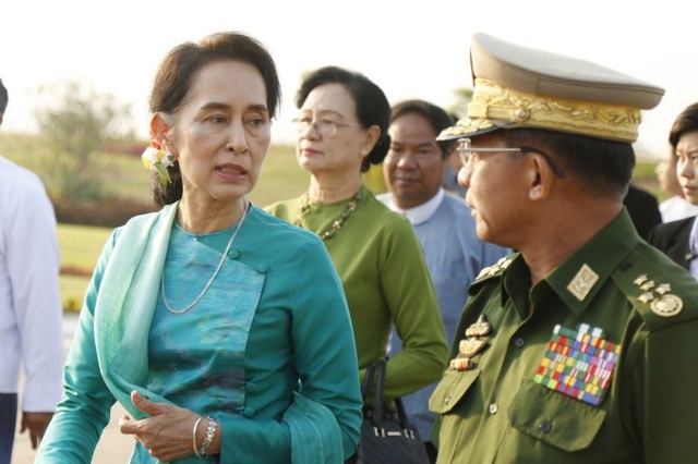 Quân đội Myanmar cách chức 24 bộ trưởng và thứ trưởng sau đảo chính - 1 Quân đội Myanmar cách chức 24 bộ trưởng và thứ trưởng sau đảo chính - 1
