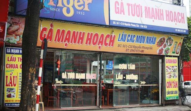 Không một bóng khách, nhà hàng, quán nhậu ở Hà Nội đồng loạt đóng cửa - 11