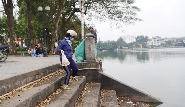 Chưa kịp chầu trời, cá vàng phóng sinh đã thảm hại dưới tay cần thủ - 2 Chưa kịp chầu trời, cá vàng phóng sinh đã thảm hại dưới tay cần thủ - 2