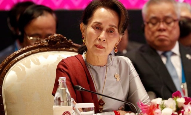 Hé lộ sức khỏe của bà Aung San Suu Kyi sau đảo chính ở Myanmar - 1 Hé lộ sức khỏe của bà Aung San Suu Kyi sau đảo chính ở Myanmar - 1