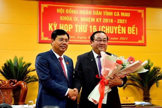 Bí thư Cà Mau được bầu giữ thêm chức vụ Chủ tịch HĐND tỉnh - 1 Bí thư Cà Mau được bầu giữ thêm chức vụ Chủ tịch HĐND tỉnh - 1