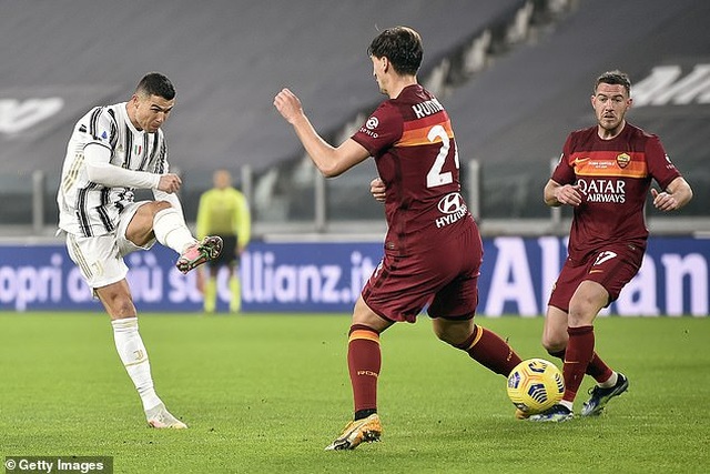 C.Ronaldo nổ súng, Juventus xuất sắc hạ gục AS Roma - 1
