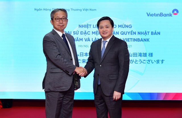 Đại sứ Đặc mệnh toàn quyền Nhật Bản thăm và làm việc tại VietinBank - 1 Đại sứ Đặc mệnh toàn quyền Nhật Bản thăm và làm việc tại VietinBank - 1