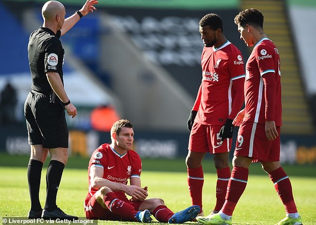 Thua Leicester City, Liverpool còn gặp hạn vì chấn thương của Milner - 1