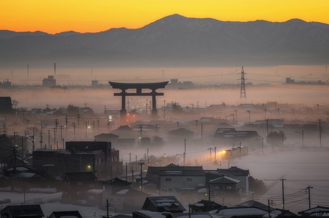 Những biểu tượng của nước Nhật đẹp huyền ảo dưới tiết trời xuân - 1