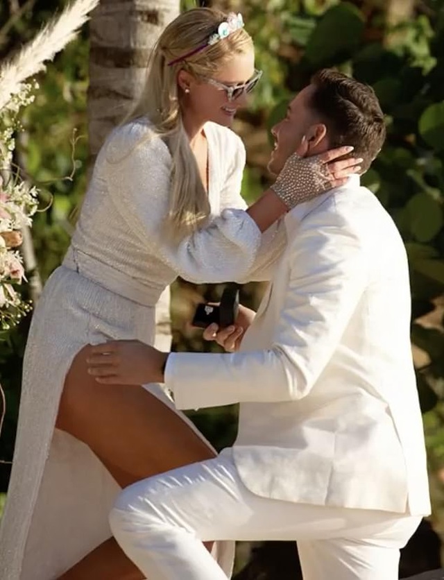 Bạn trai cầu hôn Paris Hilton bằng nhẫn 2 triệu USD - 3