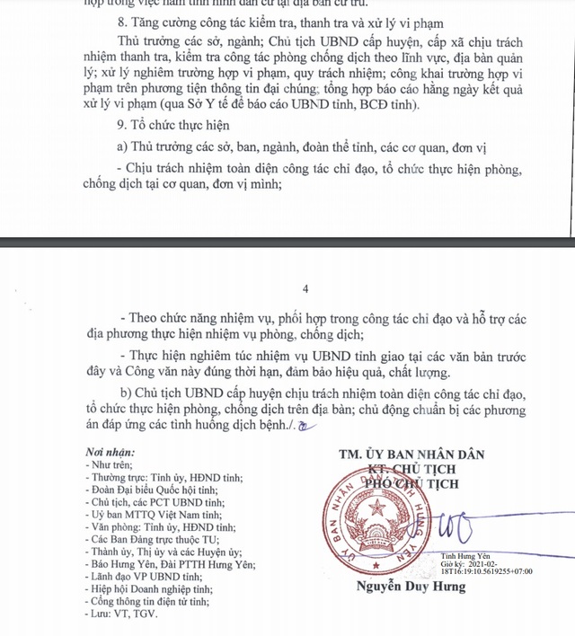 Hưng Yên dừng tiếp nhận người đến từ Hải Dương - 3 Hưng Yên dừng tiếp nhận người đến từ Hải Dương - 3