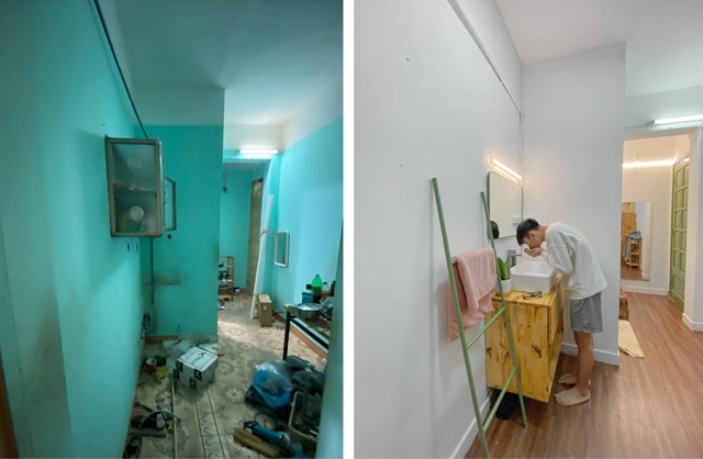 Ngỡ ngàng căn hộ tồi tàn ở Hà Nội lột xác đẹp mê chỉ 20 triệu đồng - 8
