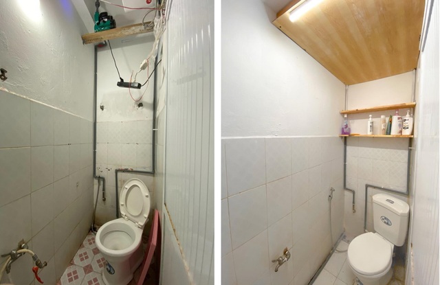Ngỡ ngàng căn hộ tồi tàn ở Hà Nội lột xác đẹp mê chỉ 20 triệu đồng - 10