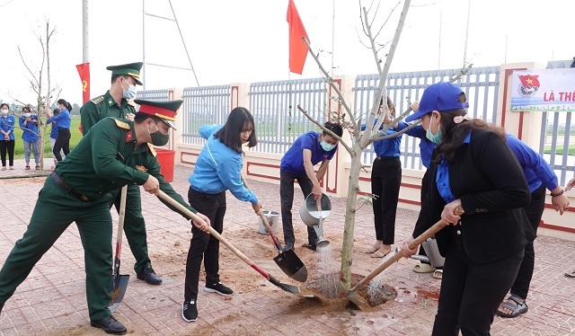 Bình Định: Mỗi đoàn viên, thanh niên trồng và chăm sóc 1 cây xanh - 4 Bình Định: Mỗi đoàn viên, thanh niên trồng và chăm sóc 1 cây xanh - 4